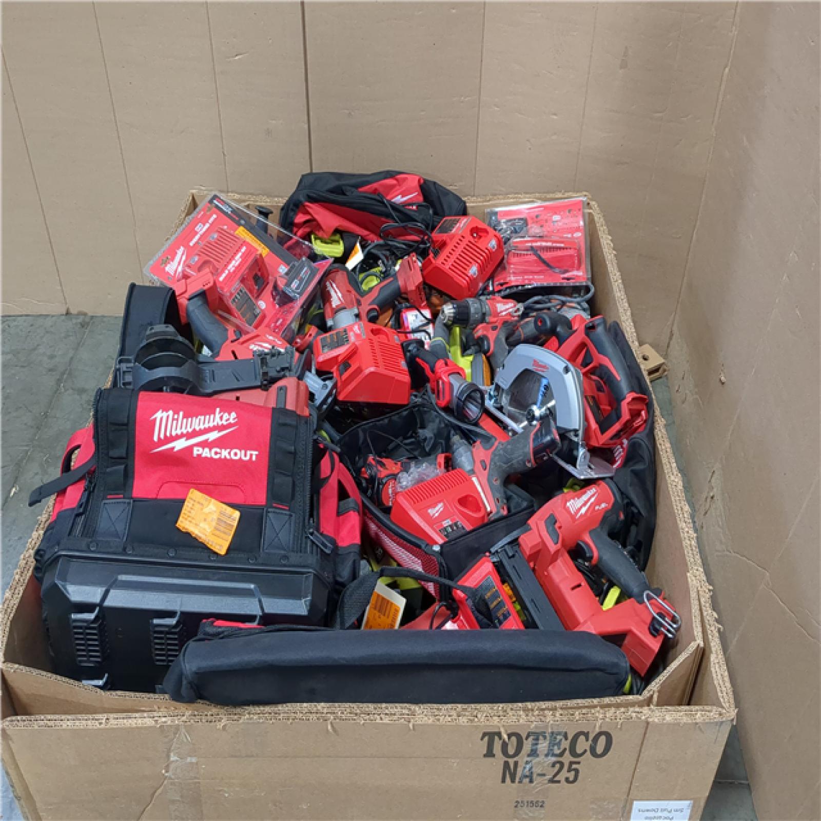 CALIFORNIA AS-IS TOOL PALLET