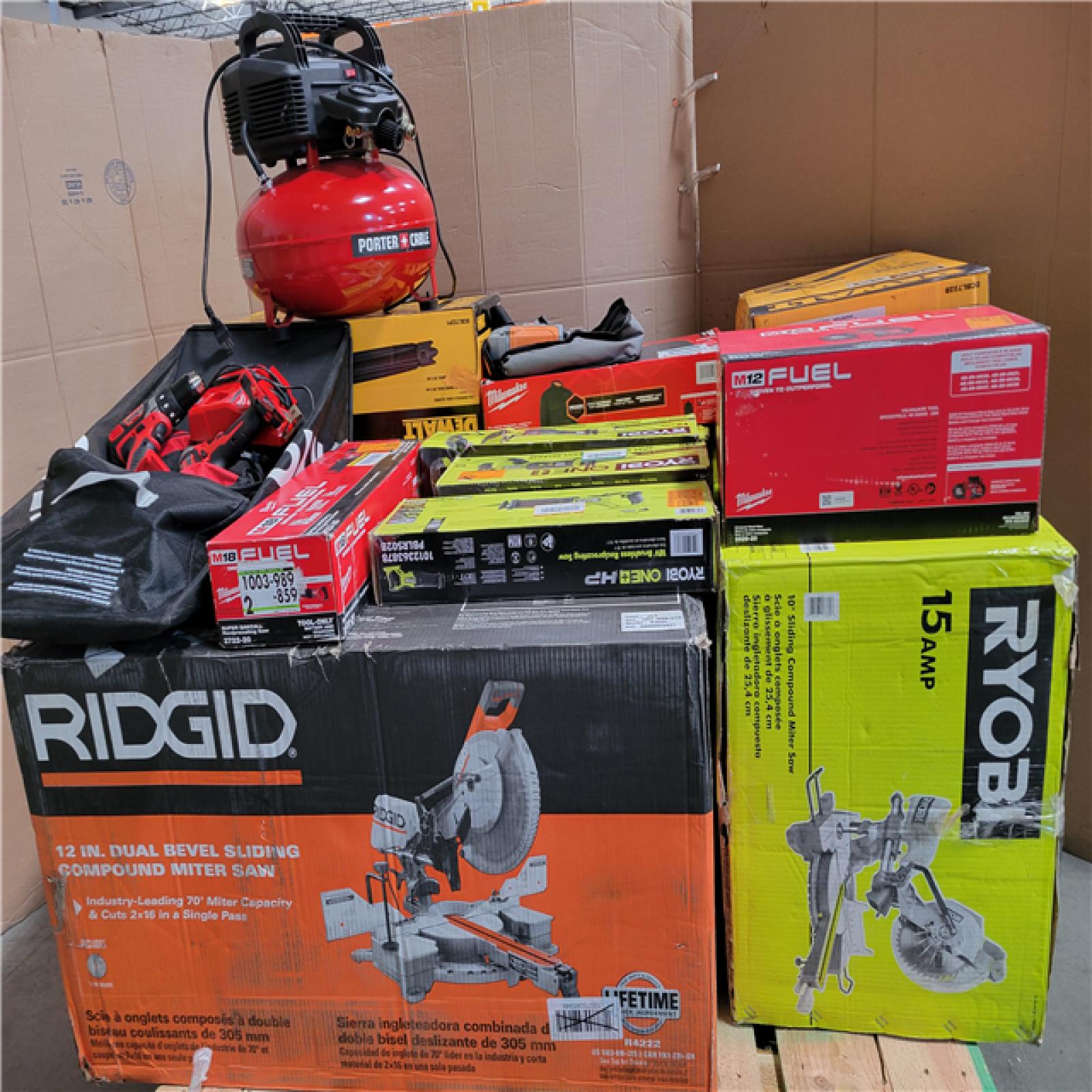 CALIFORNIA AS-IS TOOL PALLET