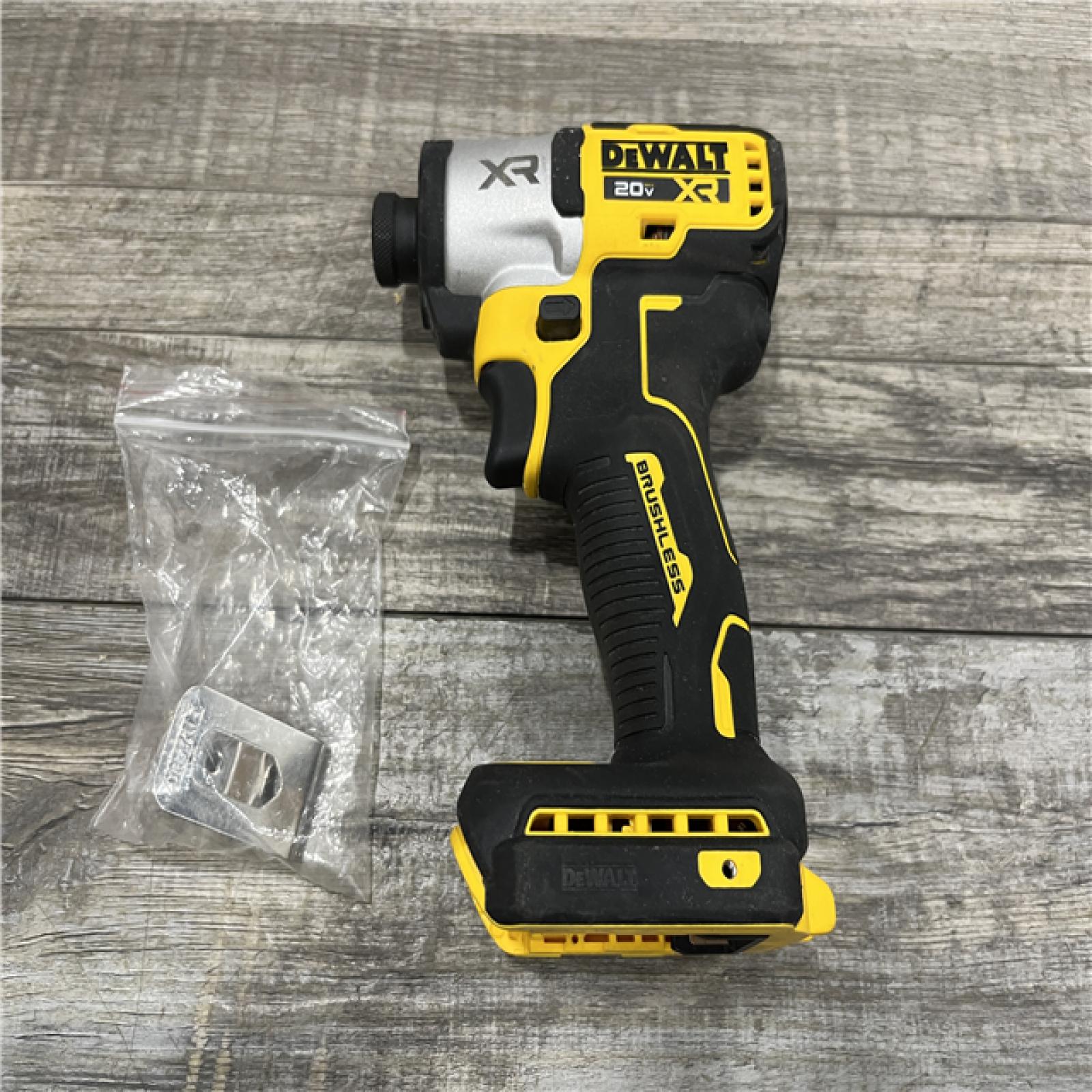 AS-IS DEWALT 20-Volt Maximum XR Cordless Brushless 1/4 in. 3-Speed Impact Driver (Tool-Only)
