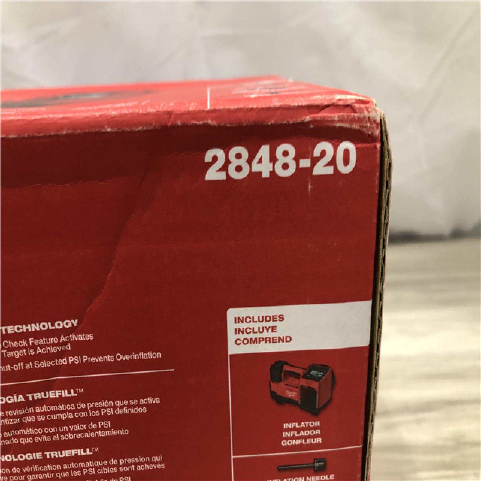 NEW! - Milwaukee M18 18 V 150 PSI Tire Inflator (Tool Only)