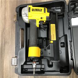 AS-IS DEWALT Pneumatic 18-Gauge 1/4 in. Crown Corded Stapler