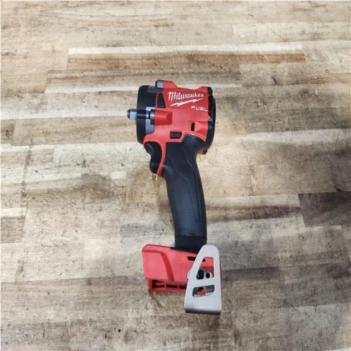 Houston Location AS-IS Milwaukee FUEL GEN-3 18V Lithium-Ion Brushless Cordless 3/8 in. Compact Impact Wrench with Friction Ring (Tool-Only)