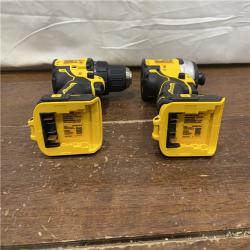 AS-IS DEWALT 20V MAX Brushless Cordless Drill/Impact Driver (2-Tool) Combo Kit