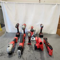 AS-IS- Milwaukee 18-Volt Lithium-Ion Cordless (9-Tool) Combo Kit
