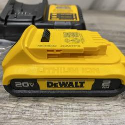 AS-IS DEWALT Atomic 20V Lithium-Ion Cordless Compact 1/2 in. Drill/Driver Kit
