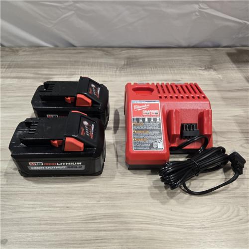 LIKE NEW! - Milwaukee 18-Volt Lithium-Ion High Output Starter Kit with Two 6.0 Ah Battery and Charger
