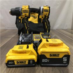 AS-IS DEWALT ATOMIC 20V MAX Lithium-Ion Cordless 2-Tool Combo Kit