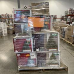 DALLAS LOCATION- AS-IS ASSORTED CHRISTMAS TREES & DECORATIONS PALLET