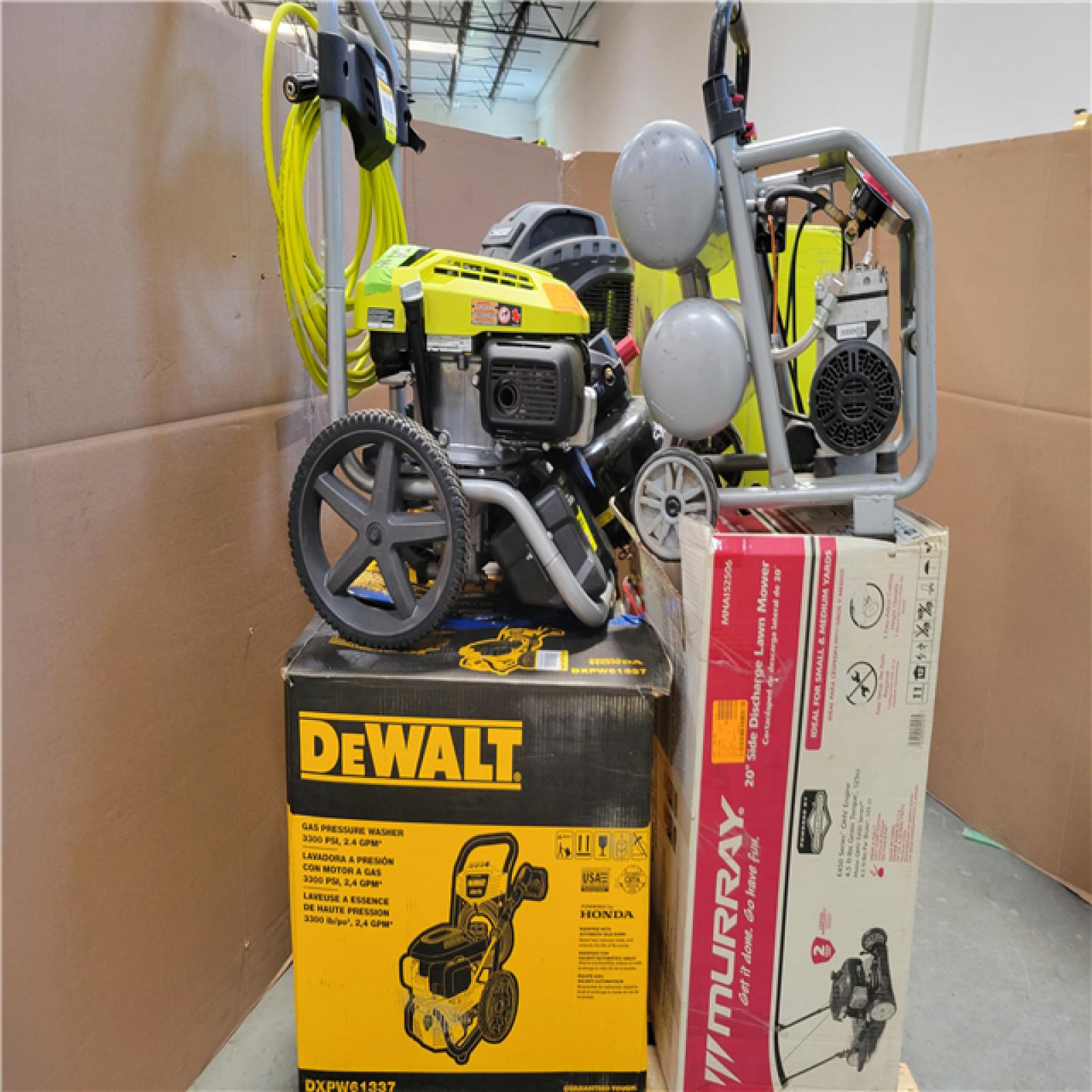 CALIFORNIA AS-IS OUTDOOR POWER EQUIPMENT