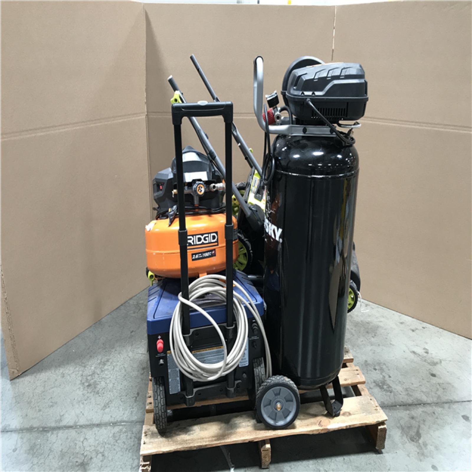 CALIFORNIA AS-IS OUTDOOR POWER EQUIPMENT