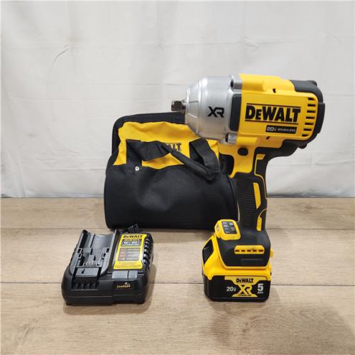 AS-IS- DEWALT 20V MAX Lithium-Ion Cordless 1/2 in. Impact Wrench Kit