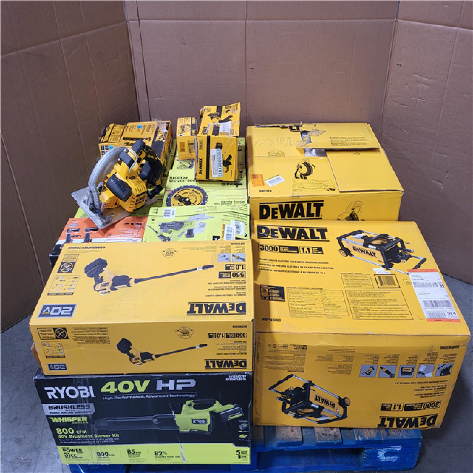 CALIFORNIA AS-IS TOOL PALLET