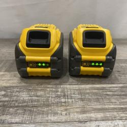 AS-IS DEWALT FLEXVOLT 20V/60V MAX Lithium-Ion 6.0Ah Battery Pack (2 Pack)