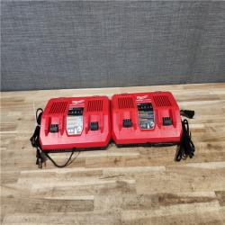 HOUSTON LOCATION - AS-IS MILWAUKEE BATTERY CHARGER PACK QTY - 2