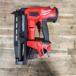 HOUSTON LOCATION - AS-IS MILWAUKEE 16 GAUGE STRAIGHT FINISH NAILER (TOOL ONLY)