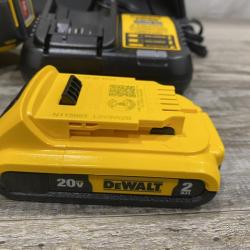 AS-IS DEWALT 20V MAX XR Lithium-Ion Cordless 18-Gauge Narrow Crown Stapler Kit