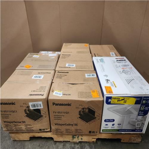 Phoenix NEW Mixed Panasonic Ventilator fans and Heaters Pallet (8-Total)
