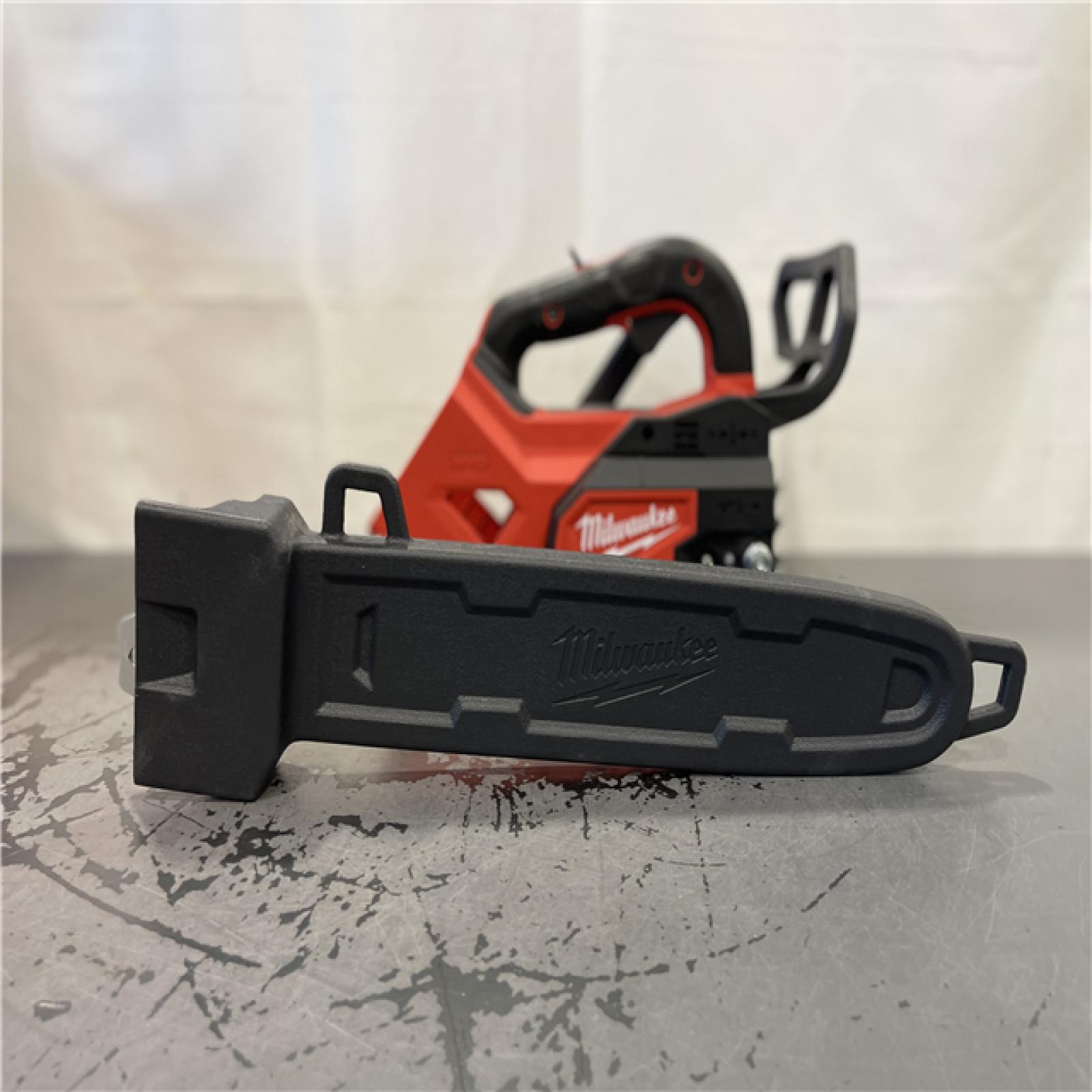 AS-IS-  Milwaukee Tool M18 FUEL 14  Top Handle 18-Volt Lithium-Ion Brushless Electric Cordless Chainsaw (Tool-Only)
