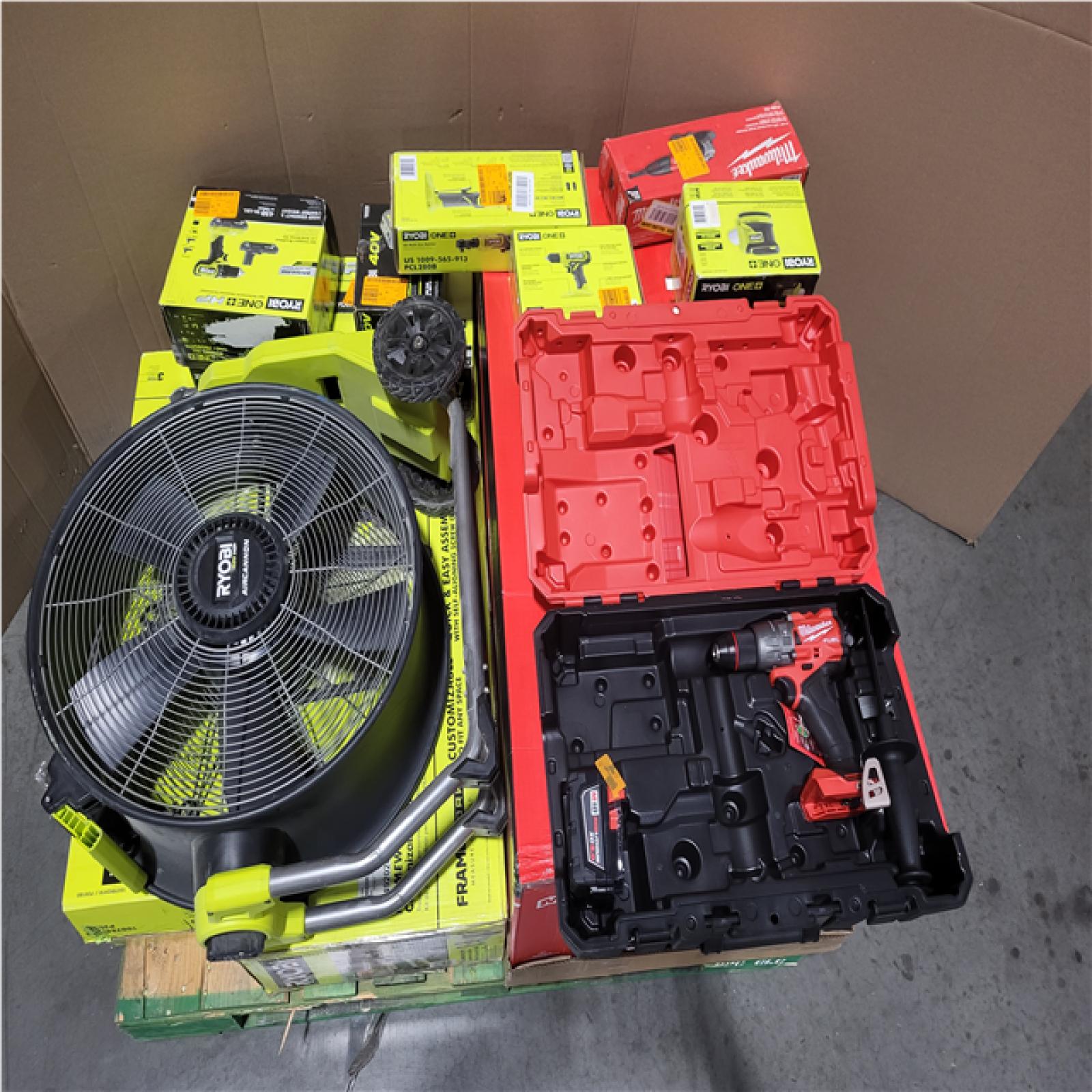 CALIFORNIA AS-IS TOOL PALLET