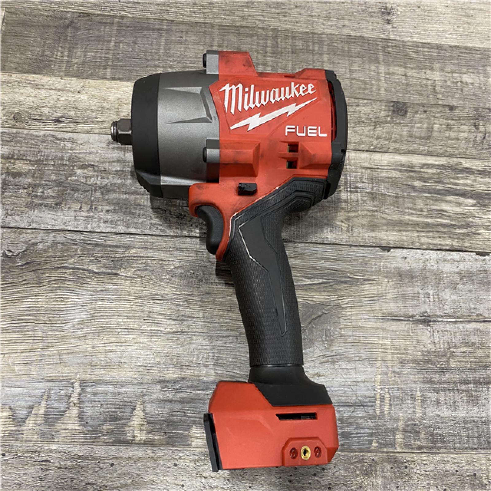 AS-IS Milwaukee FUEL 18V Lithium-Ion Brushless Cordless 1/2 in. Impact Wrench with Friction Ring (Tool-Only)