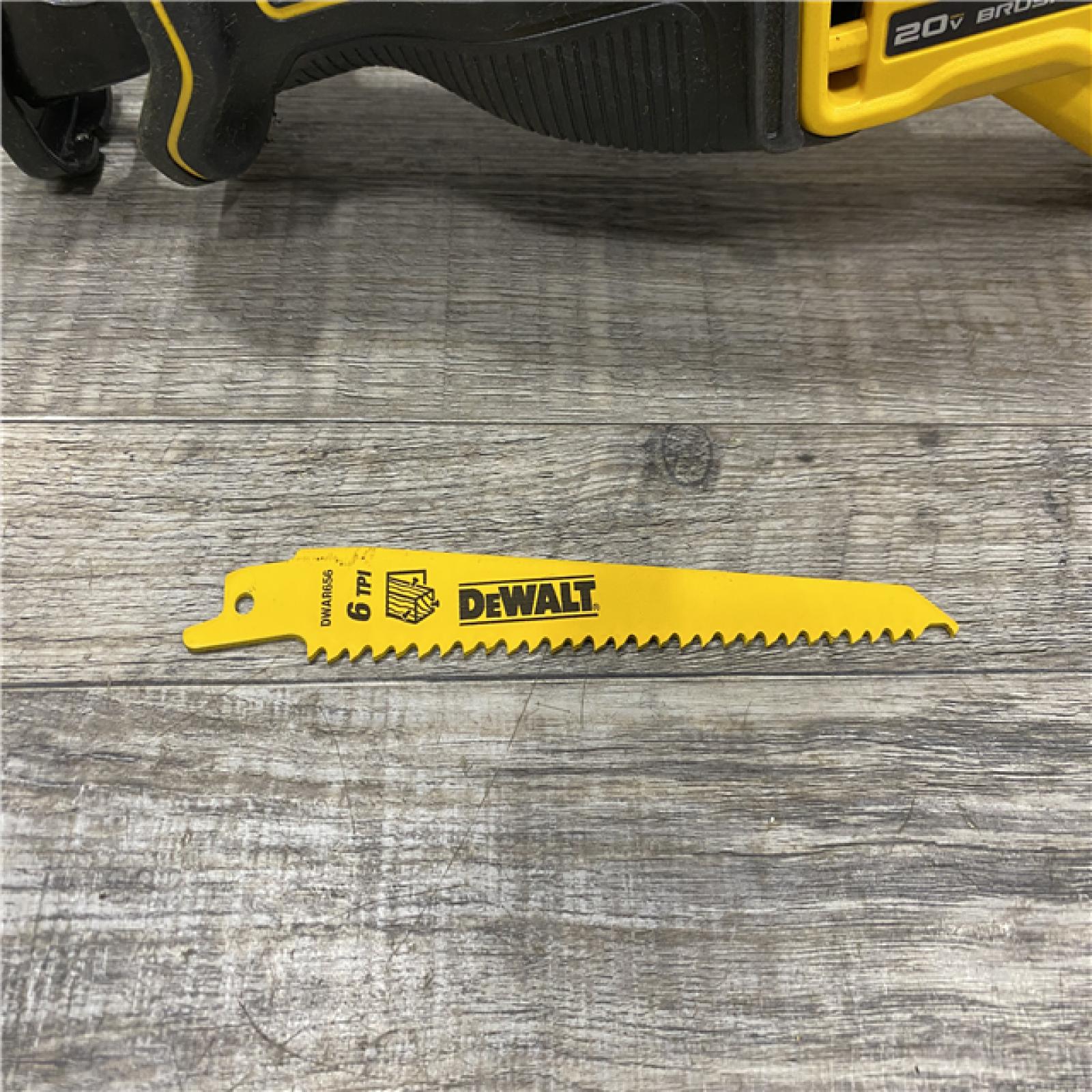 AS-IS DEWALT 20V MAX Cordless Brushless Reciprocating Saw (Tool Only)