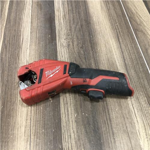 AS-IS Milwaukee 12V Lithium-Ion Cordless Copper Tubing Cutter (Tool-Only)