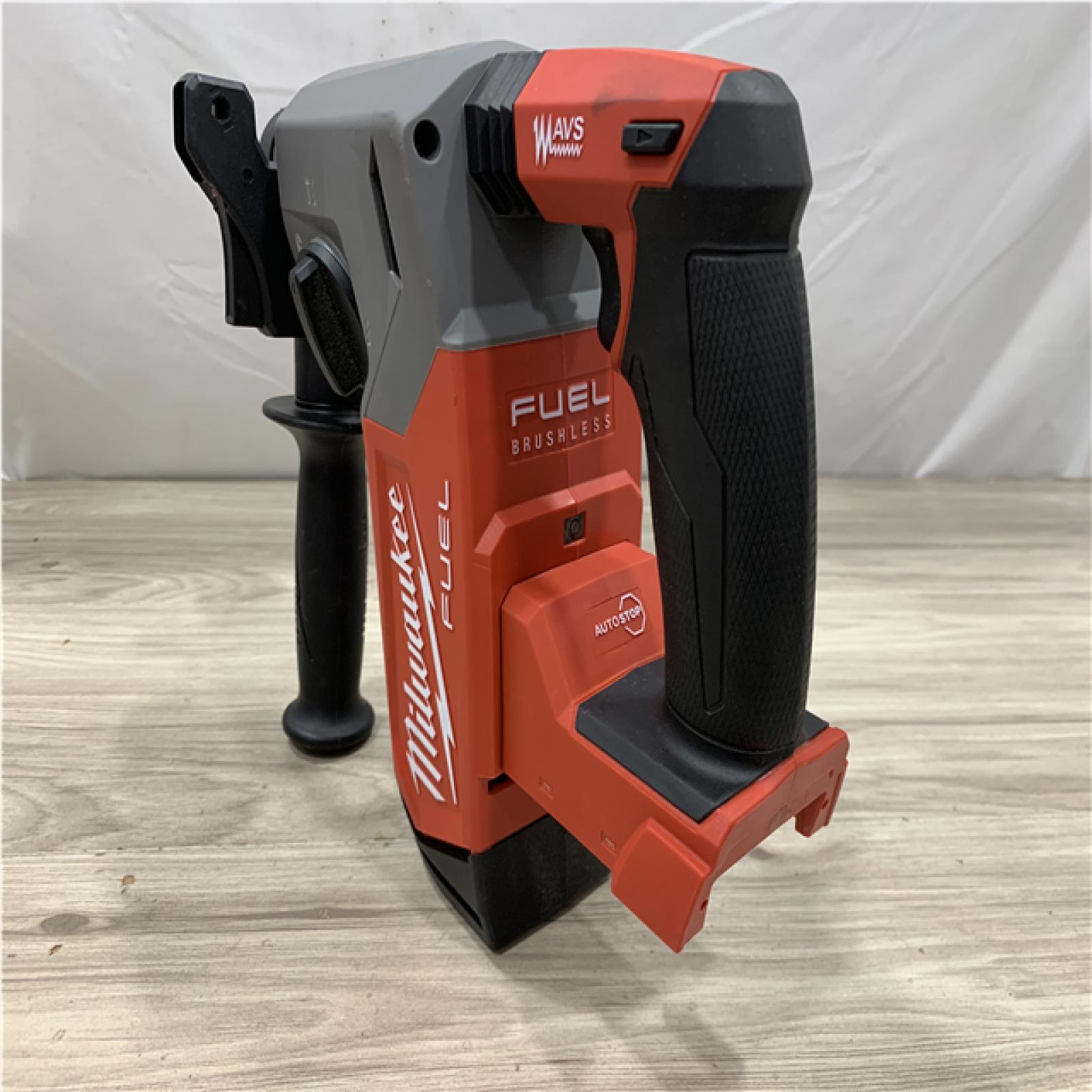 AS-IS Milwaukee  FUEL 18V Lithium-Ion Brushless Cordless 1 in. SDS-Plus Rotary Hammer (Tool-Only)