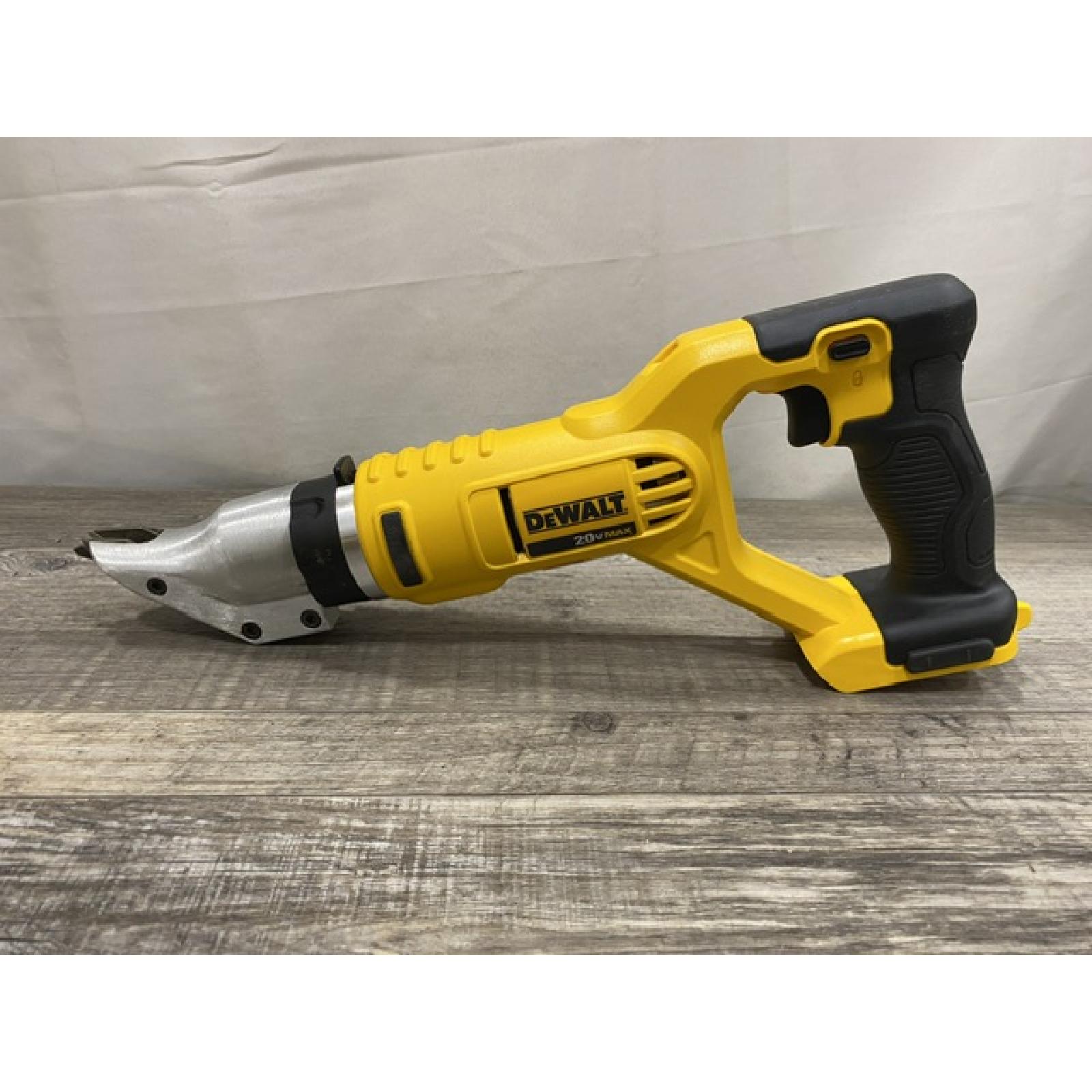 AS-IS DEWALT 20V MAX Cordless 18-Gauge Swivel Head Shears (Tool Only)