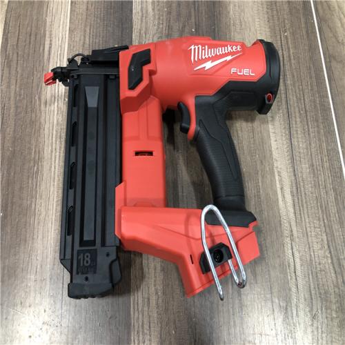 AS-IS Milwaukee FUEL 18-Volt Lithium-Ion Brushless Cordless Gen II 18-Gauge Brad Nailer (Tool-Only)
