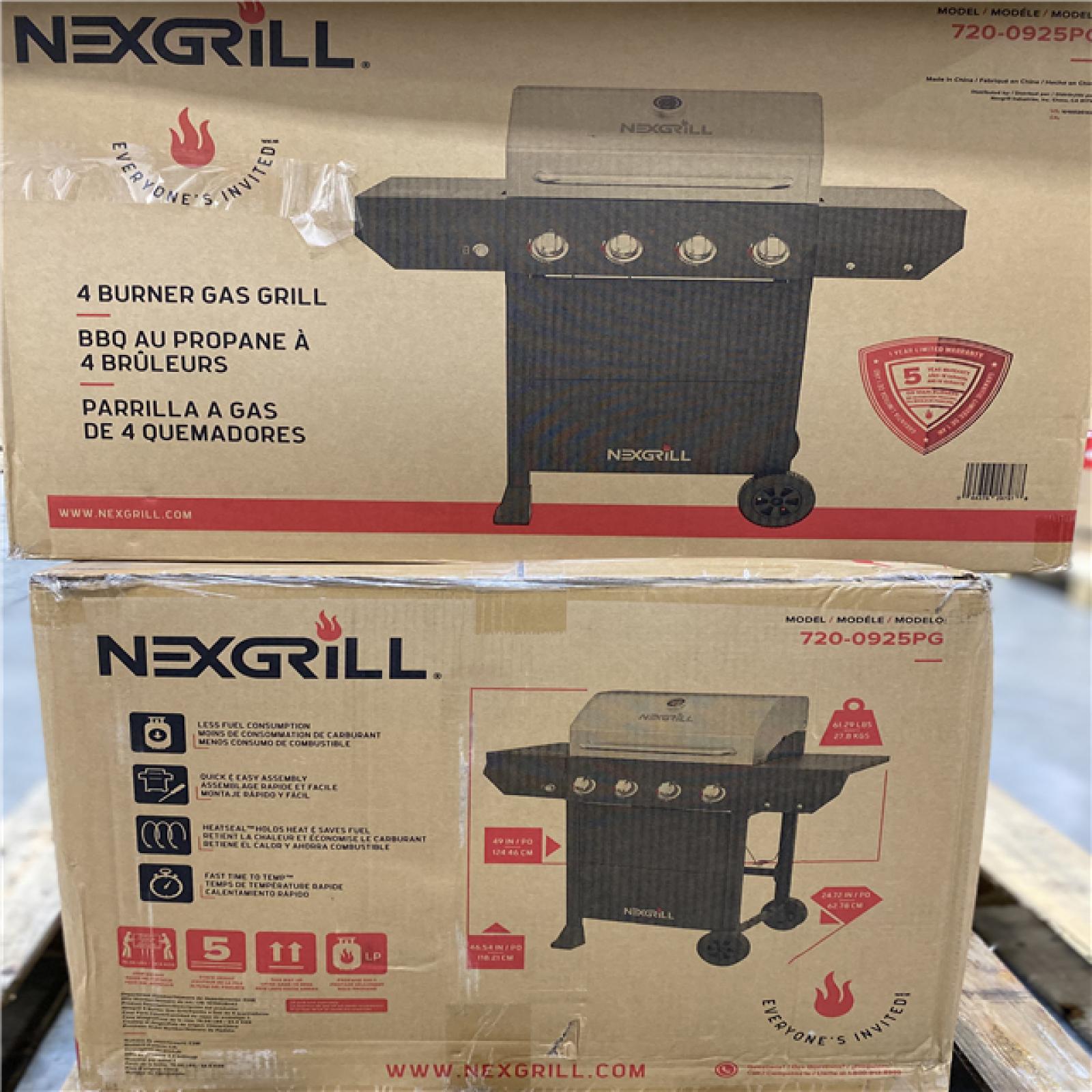 DALLAS LOCATION - MIXED GRILL PALLET - (4 UNITS)