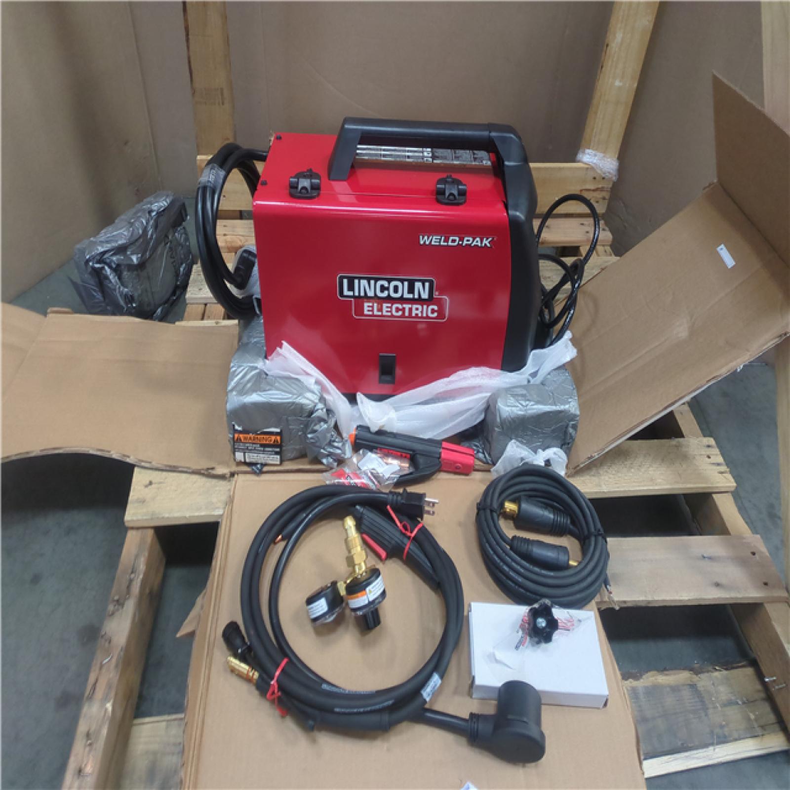 CALIFORNIA AS-IS lINCOLN ELECTRIC WELD-PAK