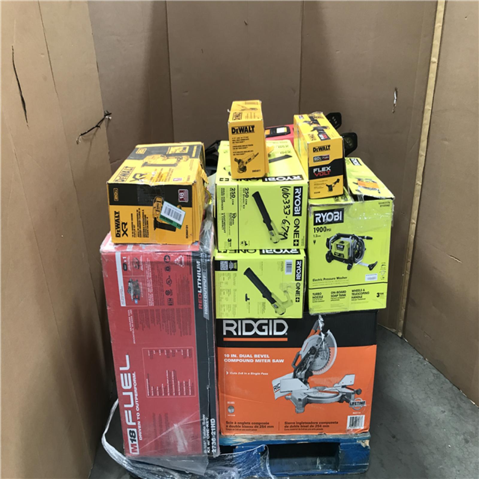 CALIFORNIA AS-IS TOOL PALLET