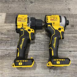 AS-IS DEWALT ATOMIC 20-Volt MAX Lithium-Ion Cordless Combo Kit