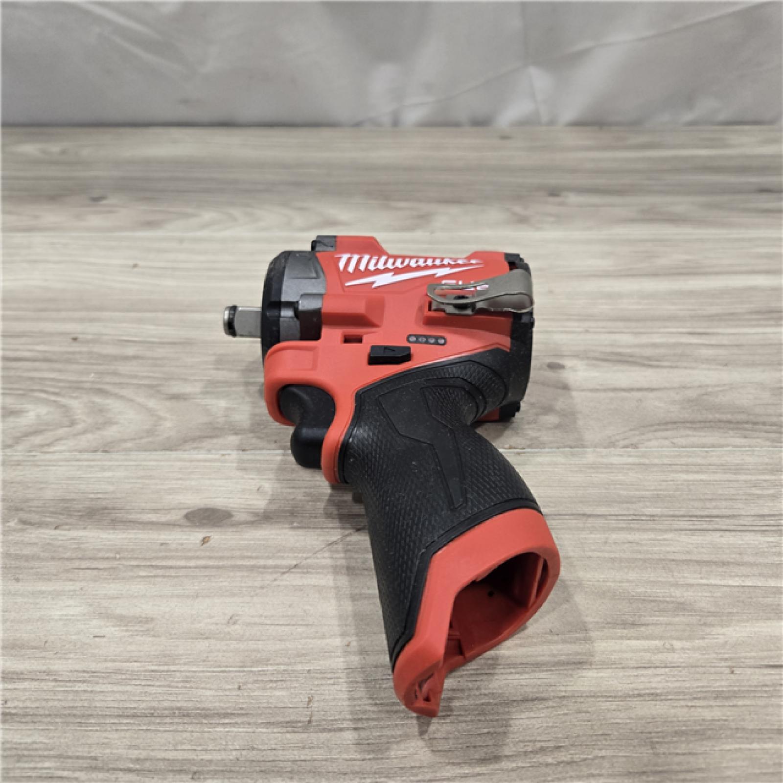 AS-IS Milwaukee M12 FUEL 12V Cordless Stubby 1/2 in. Impact Wrench (Tool-Only)
