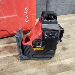HOUSTON - LOCATION - AS-IS Milwaukee-3632-21 M12 Green Beam Laser 360° 3-Plane Kit
