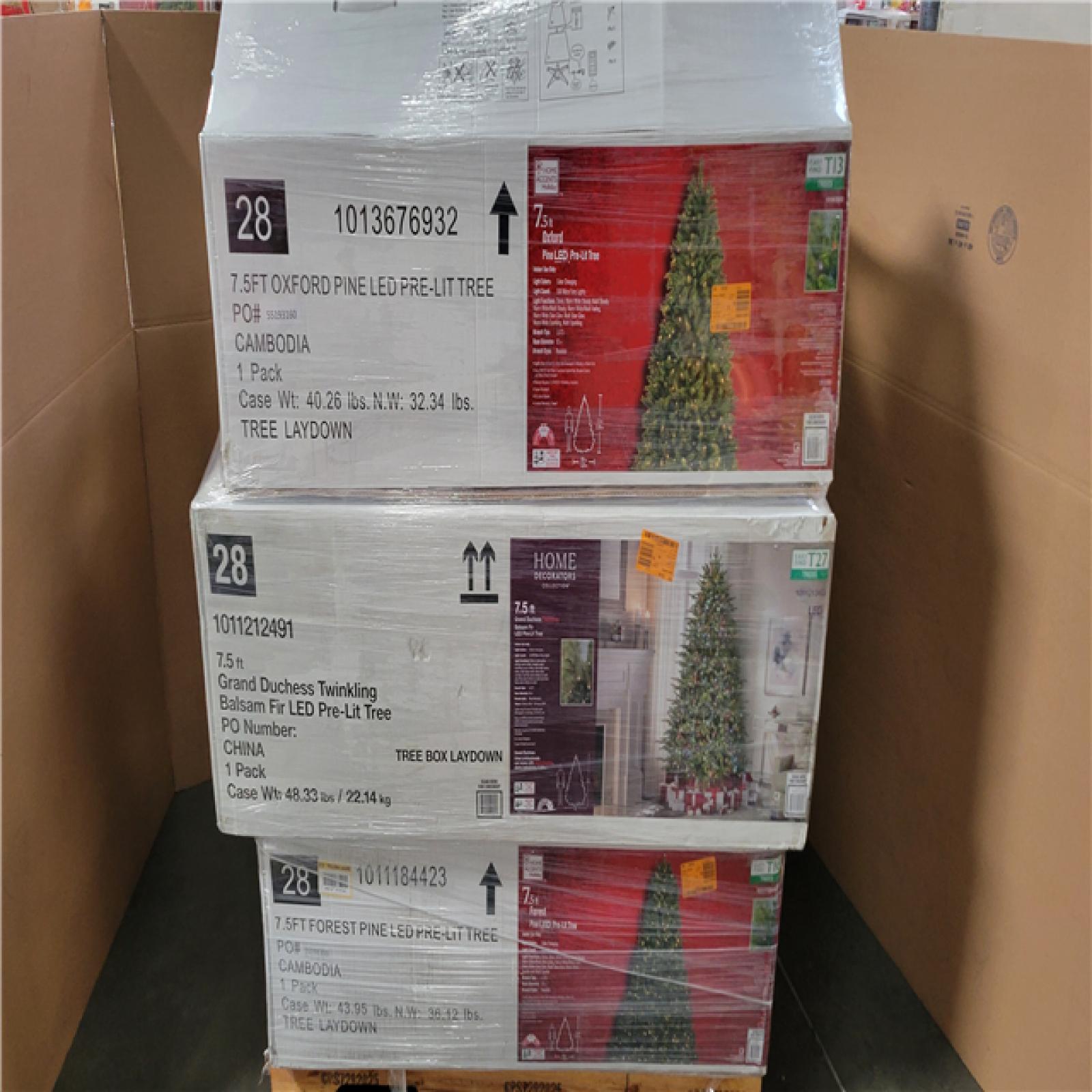 California AS-IS Holiday Pallet