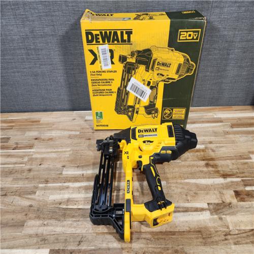 HOUSTON LOCATION - AS-IS DEWALT 20V MAX 9-Gauge Cordless Fencing Stapler (Tool Only)