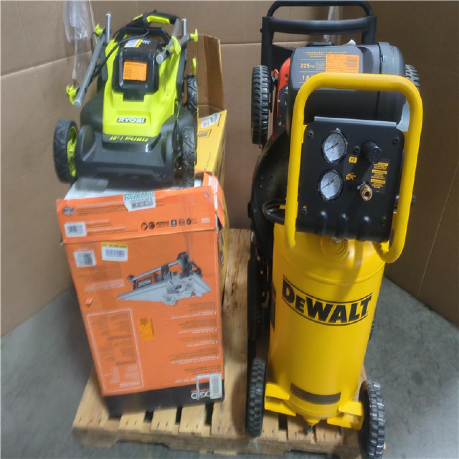 CALIFORNIA AS-IS OUTDOOR POWER EQUIPMENT
