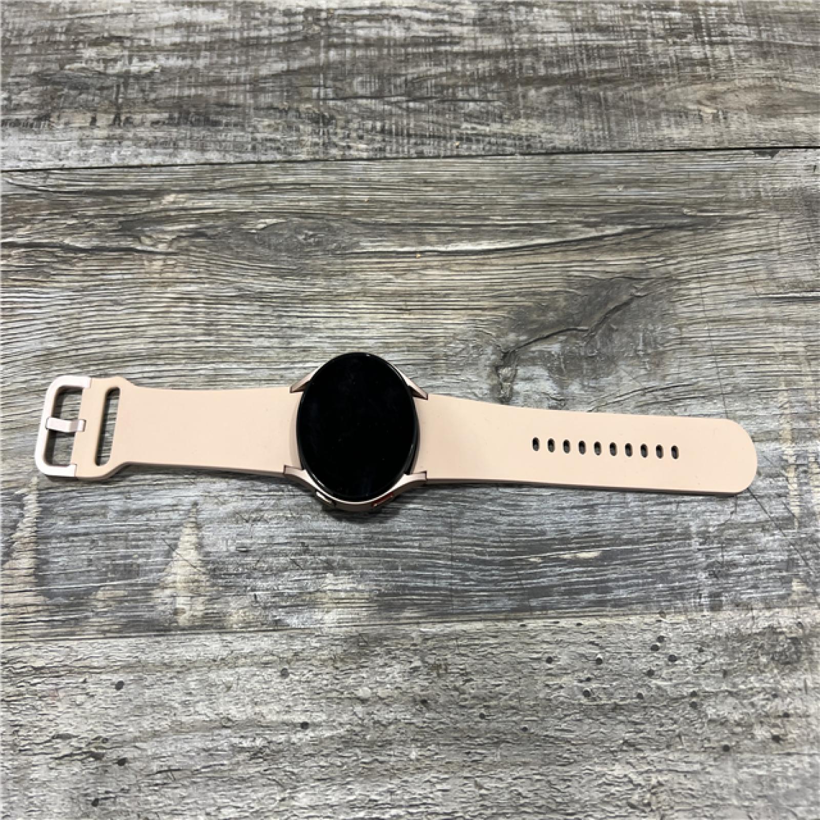AS-IS Samsung Galaxy Watch4 40mm GPS Smart Watch, Pink Gold