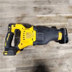 HOUSTON LOCATION - AS-IS DeWalt 20V MAX Lithium Ion Cordless Brushless Reciprocating Saw with FLEXVOLT ADVANTAGE (Tool Only)