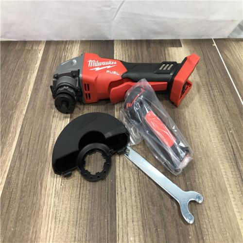 AS-IS Milwaukee FUEL 18V Lithium-Ion Brushless Cordless 4-1/2 in./5 in. Grinder with Variable Speed & Paddle Switch (Tool-Only)