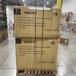 DALLAS LOCATION- AS-IS Husky Heavy-Duty 52 in. W x 20 in. D 9-Drawer Matte Blue Rolling Tool Cabinet