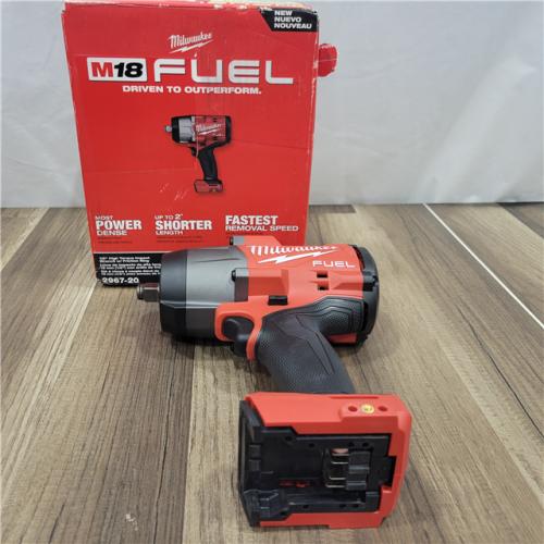 AS-IS Milwaukee M18 FUEL 18V Lithium-Ion Brushless Cordless 1/2 in. Impact Wrench with Friction Ring (Tool-Only)