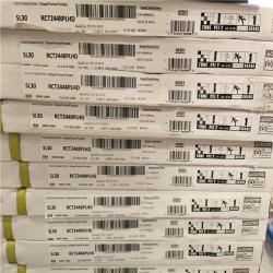 Phoenix Location AS-IS Santa Loma Snowfall 24 in. x 48 in. Polished Porcelain Stone Look Floor and Wall Tile (372 sq. ft./24 case)