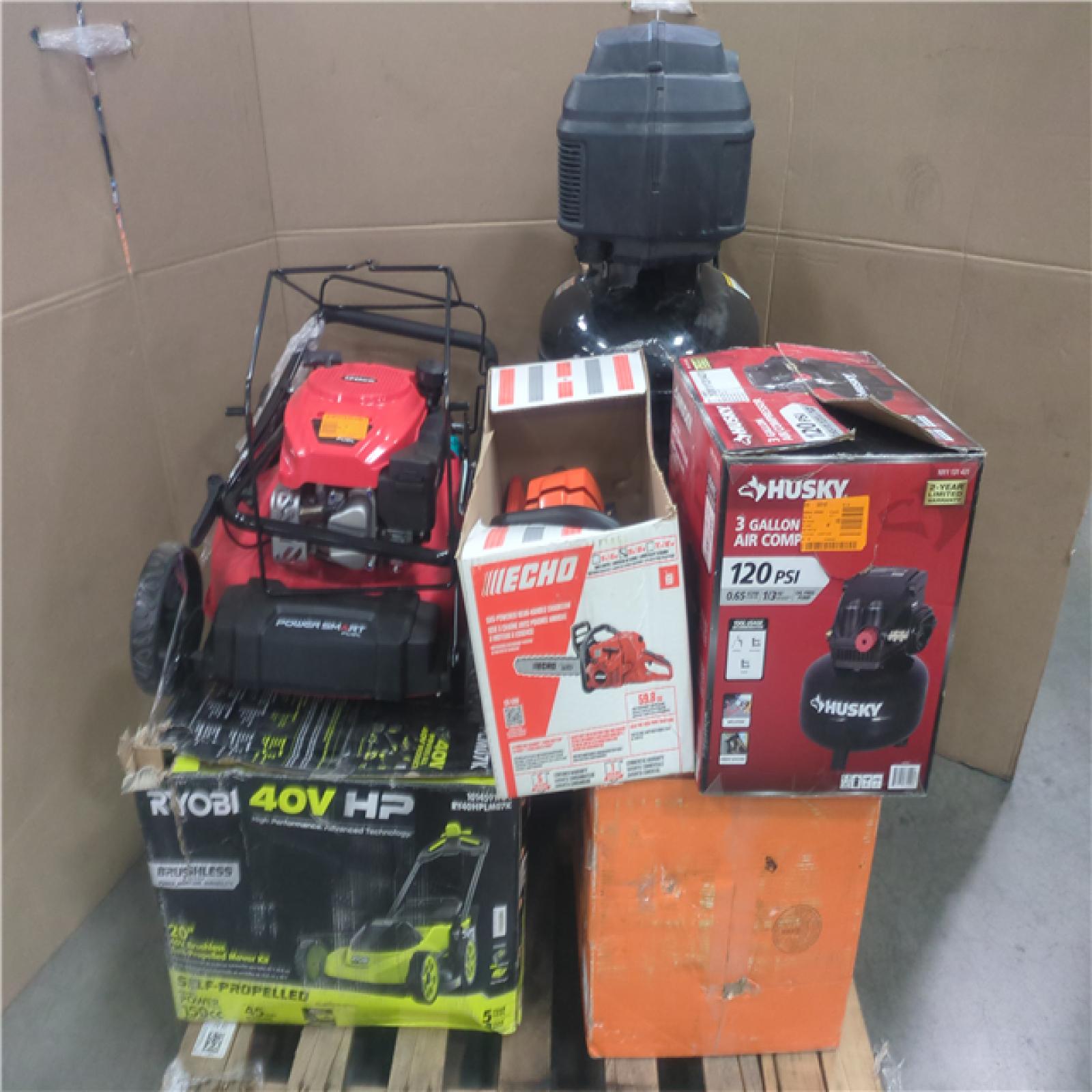 California AS-IS OUTDOOR POWER EQUIPMENT