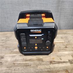HOUSTON LOCATION - AS-IS GENERAC 1600W Output / 3200 Peak 1086Wh Portable Battery Power Station with Push Button Start and Solar Charging - GB1000