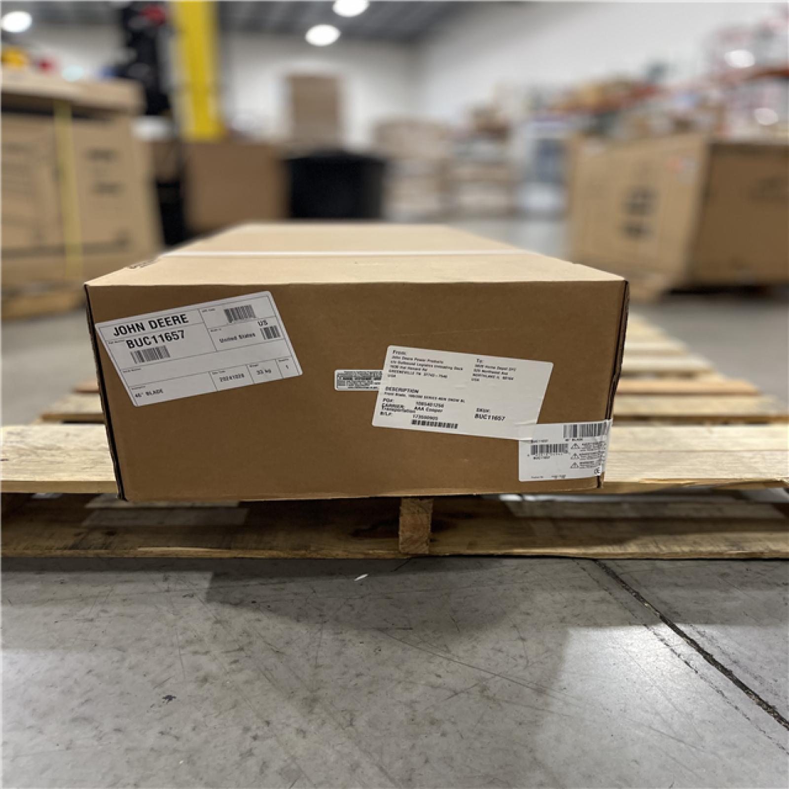 NEW! - John Deere 46 in. x 15 in. Front Blade Snow Attachment for 100 Series Tractors