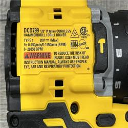 AS-IS DEWALT ATOMIC 20V Cordless 1/2 in. Compact Hammer Drill Kit