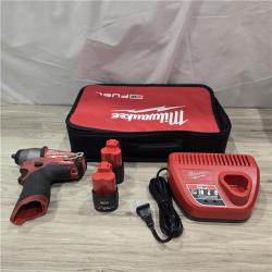 AS-IS Milwaukee M12 FUEL Cordless 3/8 in. Impact Wrench Kit