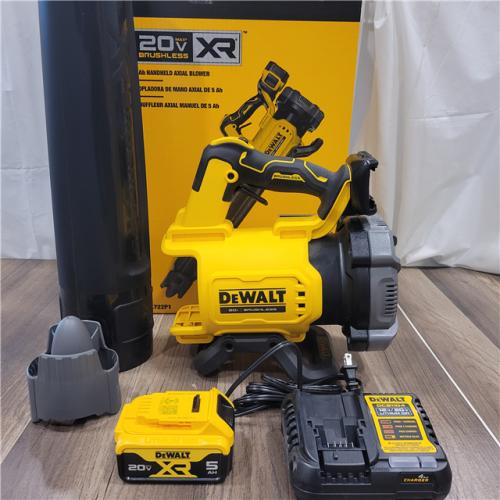 AS-IS  DEWALT 20V MAX* XR Brushless Cordless Handheld Blower Kit